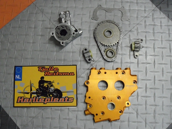 Screamin eagle Hydraulic cam chain tensioner and high flow oil pump upgrade kit