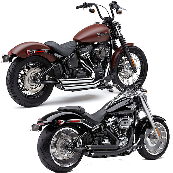 Cobra speedster slashdown uitlaat Softail